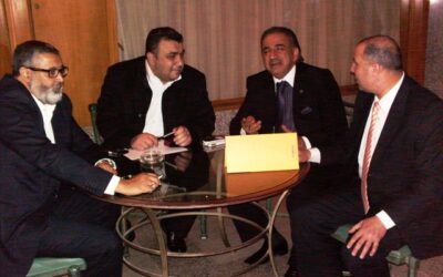رئيسي (راصد) والمجلس الدولي لدعم المحاكمة العادلة في جنيف يجتمعان في بيروت
