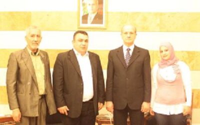 طارقجي يترأس وفد (راصد) في زيارة وزير الداخلية اللبنانية مروان شربل