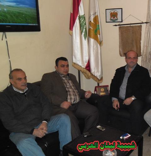 السيد نديم الشمالي يستقبل المدير التنفيذي لجمعية راصد الحقوقية في لبنان
