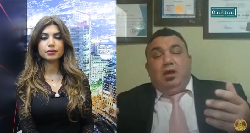 مقابلة مع الباحث في الانتهاكات الدولية لحقوق الانسان د.عبد العزيز طارقجي عبر موقع السياسة