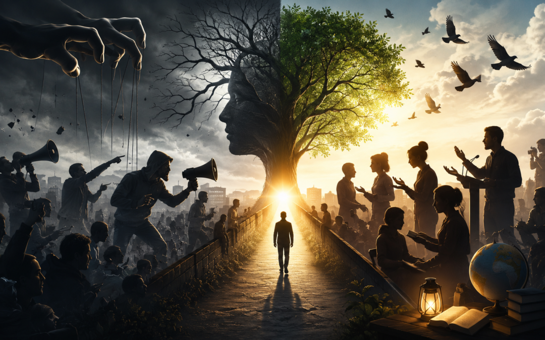 Desacreditan a quienes tienen opinión porque temen el poder de las ideas: La libertad de pensamiento, opinión y expresión entre los derechos humanos, la ética y la responsabilidad