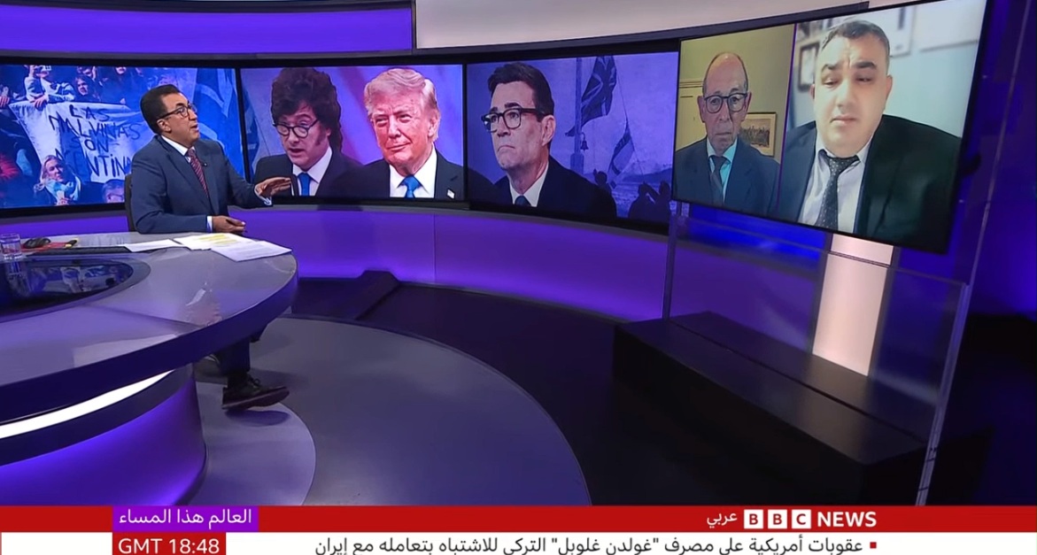د. عبد العزيز طارقجي على BBC: السيطرة الفعلية على جزر مالفيناس لا تساوي السيادة القانونية